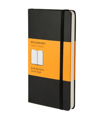moleskine notebook black soft cover