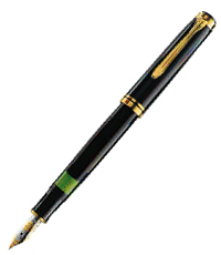 pelikan black m800 pen 